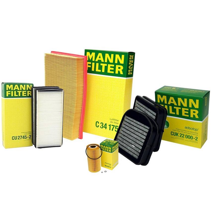 Mercedes Filter Service Kit 6061800109 - MANN-FILTER 3725172KIT